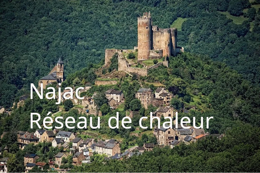 Najac : réseau de chaleur