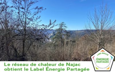Le réseau de chaleur à Najac labellisé Energie-Partagée